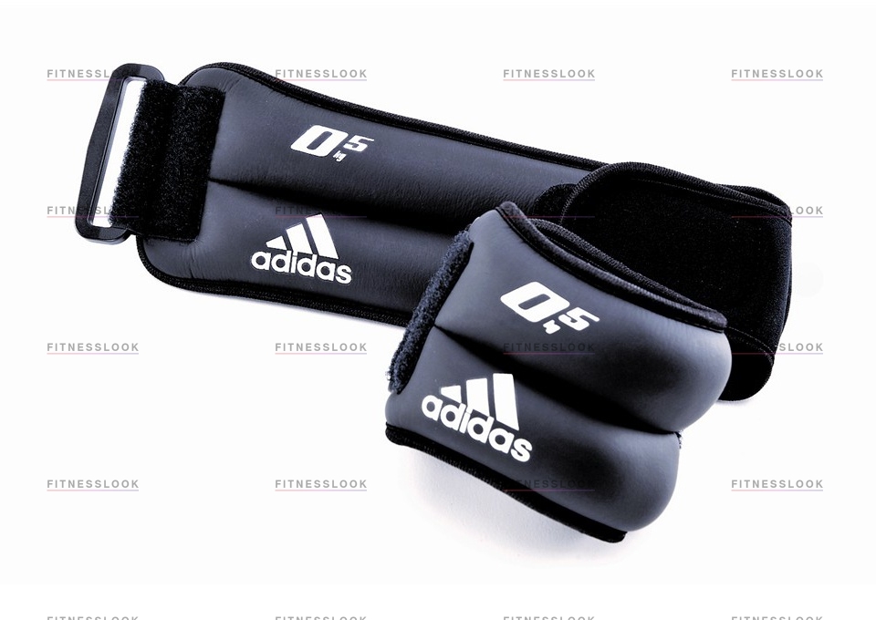 Adidas - на запястья/лодыжки несъемные 0.5 кг из каталога утяжелителей в Перми по цене 3290 ₽