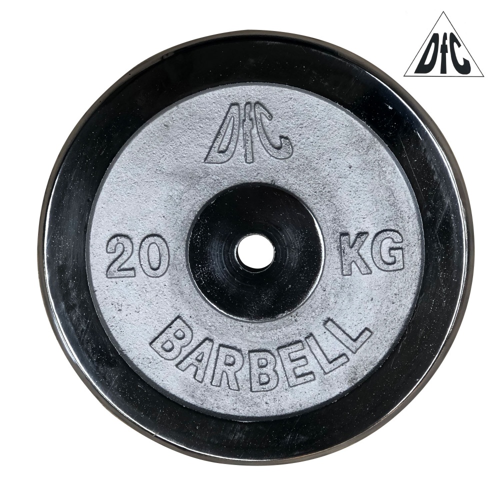 20 кг. хромированный в Перми по цене 5690 ₽ в категории диски (блины) для штанг и гантелей DFC