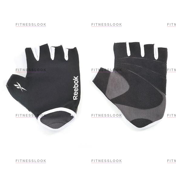 Reebok для фитнеса - черные L/XL из каталога пар тренажерных перчаток в Перми по цене 1690 ₽