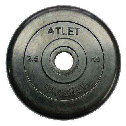 MB Barbell Atlet - 31 мм - 2.5 кг из каталога дисков для штанги с посадочным диаметром 30 мм.  в Перми по цене 860 ₽