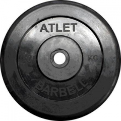 MB Barbell Atlet - 31 мм - 10 кг из каталога дисков для штанги с посадочным диаметром 30 мм.  в Перми по цене 3185 ₽