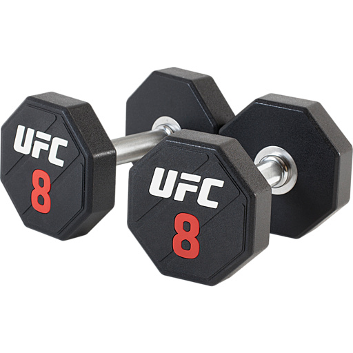 UFC 8 кг. из каталога обрезиненных гантелей в Перми по цене 16430 ₽