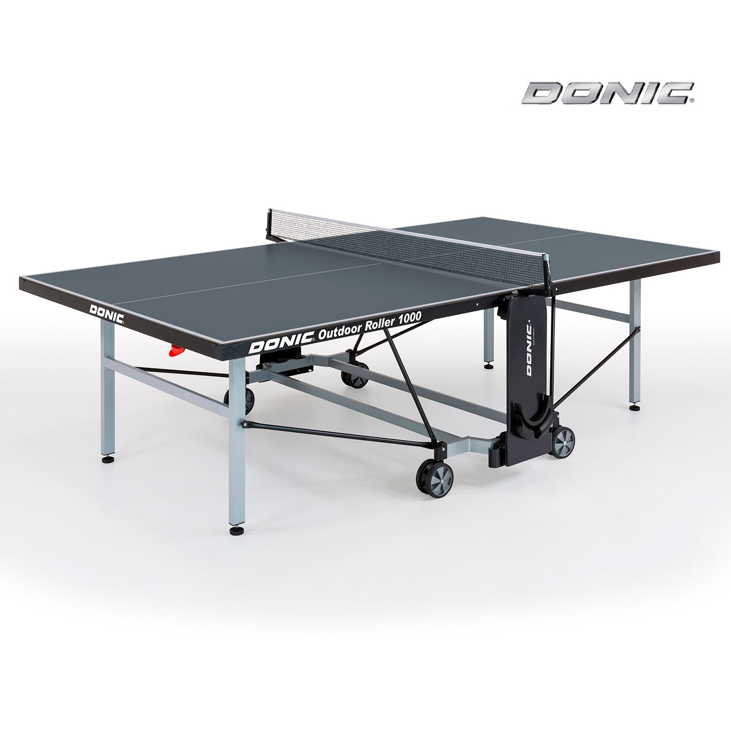 Donic Outdoor Roller 1000 - серый из каталога теннисных столов в Перми по цене 139990 ₽
