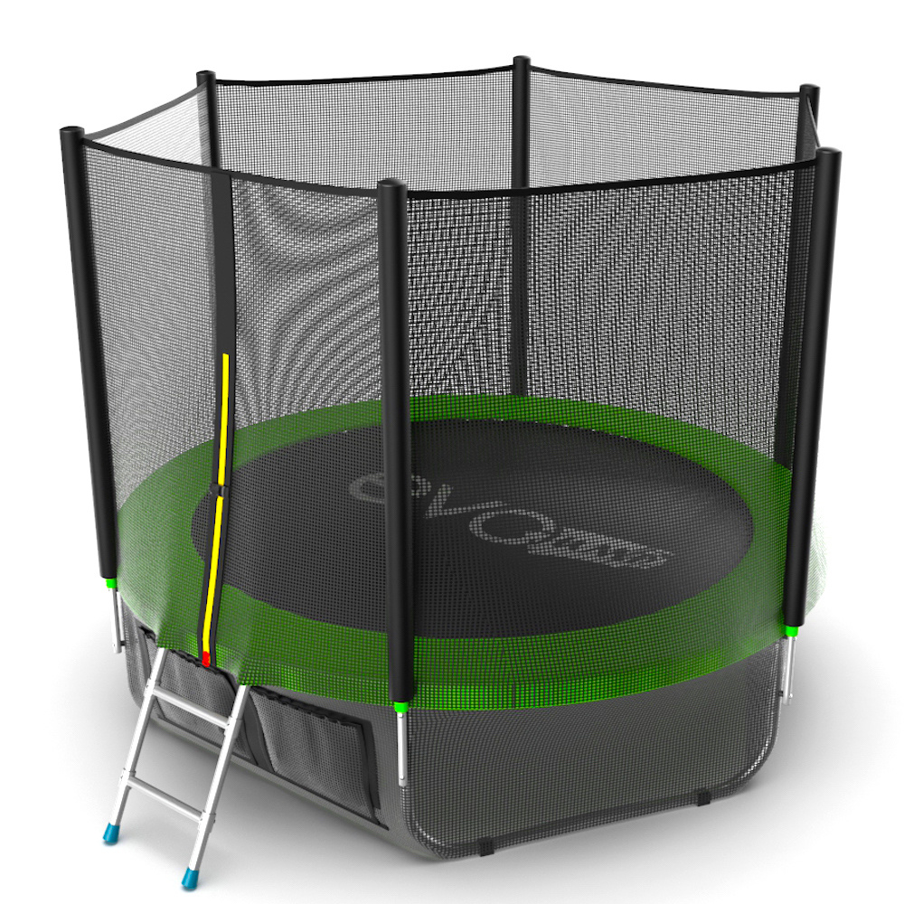 Evo Jump External 8ft (Green) + Lower net из каталога батутов в Перми по цене 22190 ₽