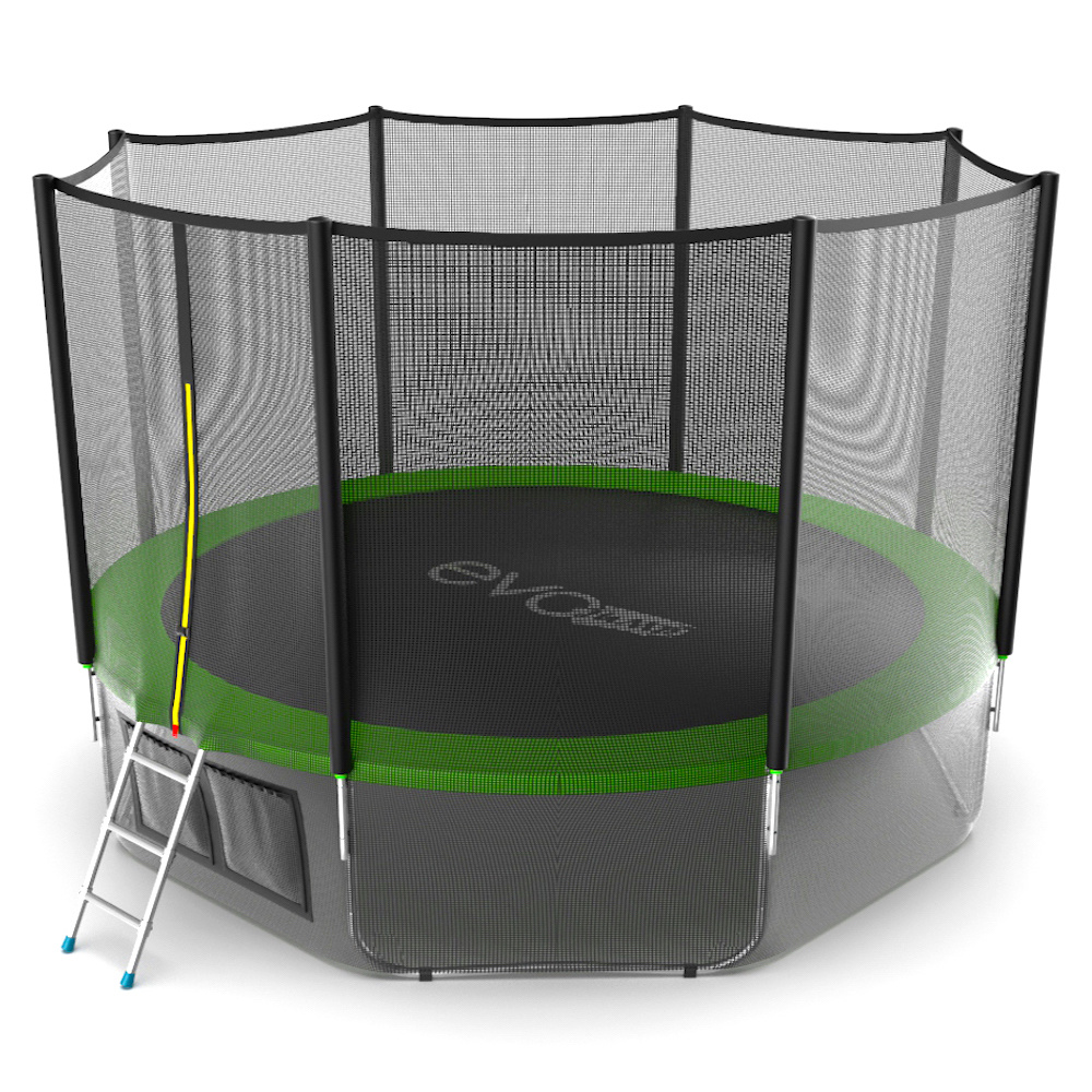 Evo Jump External 12ft (Green) + Lower net из каталога батутов в Перми по цене 31190 ₽