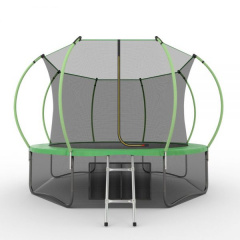 Батут с защитной сеткой Evo Jump Internal 12ft (Green) + Lower net в Перми по цене 31190 ₽