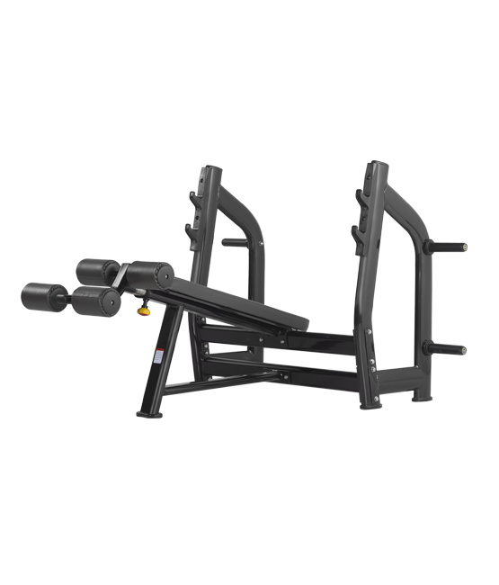 H-024 - со стойками (черная) в Перми по цене 56990 ₽ в категории силовые скамьи Bronze Gym