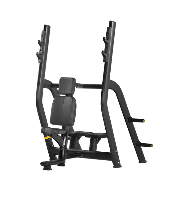 H-025B - со стойками черная вертикальная в Перми по цене 42990 ₽ в категории силовые скамьи Bronze Gym