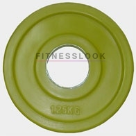 Ромашка евро-классик - 50 мм - 1.25 кг в Перми по цене 629 ₽ в категории диски (блины) для штанг и гантелей Oxygen