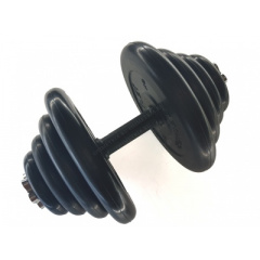 MB Barbell Atlet 40 кг. обрезиненная из каталога разборных (наборных) гантелей в Перми по цене 12500 ₽