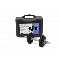 Oxygen DB-SET20 2 шт. 20 кг. из каталога разборных (наборных) гантелей в Перми по цене 7990 ₽