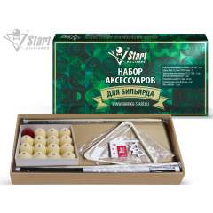 Start Billiard Комплект аксессуаров РП из каталога аксессуаров для игроков в Перми по цене 7980 ₽