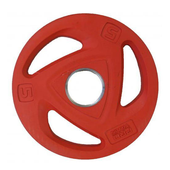 обрезиненный олимпийский COP-5 (д=50 мм) в Перми по цене 2280 ₽ в категории диски (блины) для штанг и гантелей Protrain
