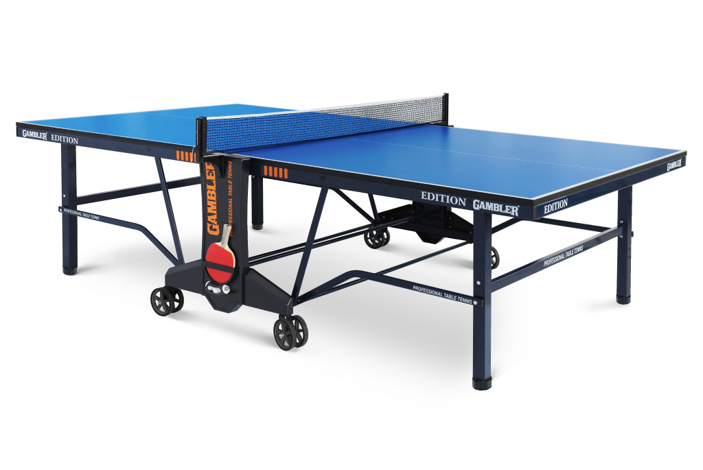 Gambler Edition blue из каталога теннисных столов для помещений в Перми по цене 60990 ₽