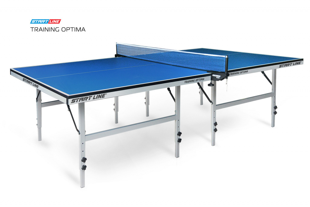 Start Line Training Optima blue с системой регулировки высоты из каталога теннисных столов для помещений в Перми по цене 28590 ₽