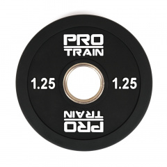 Protrain 1.25 полиуретан PPU-1,25 из каталога дисков для штанги с посадочным диаметром 50 мм. в Перми по цене 881 ₽