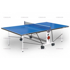 Всепогодный теннисный стол Start Line Compact Outdoor 2 LX Blue  Уценка!!! в Перми по цене 29000 ₽