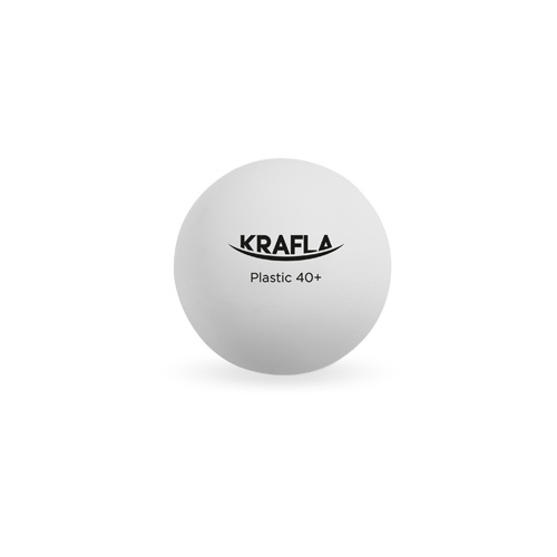 KRAFLA KRAFLA B-WT60 мяч без звезд (6шт) из каталога мячей для настольного тенниса в Перми по цене 300 ₽