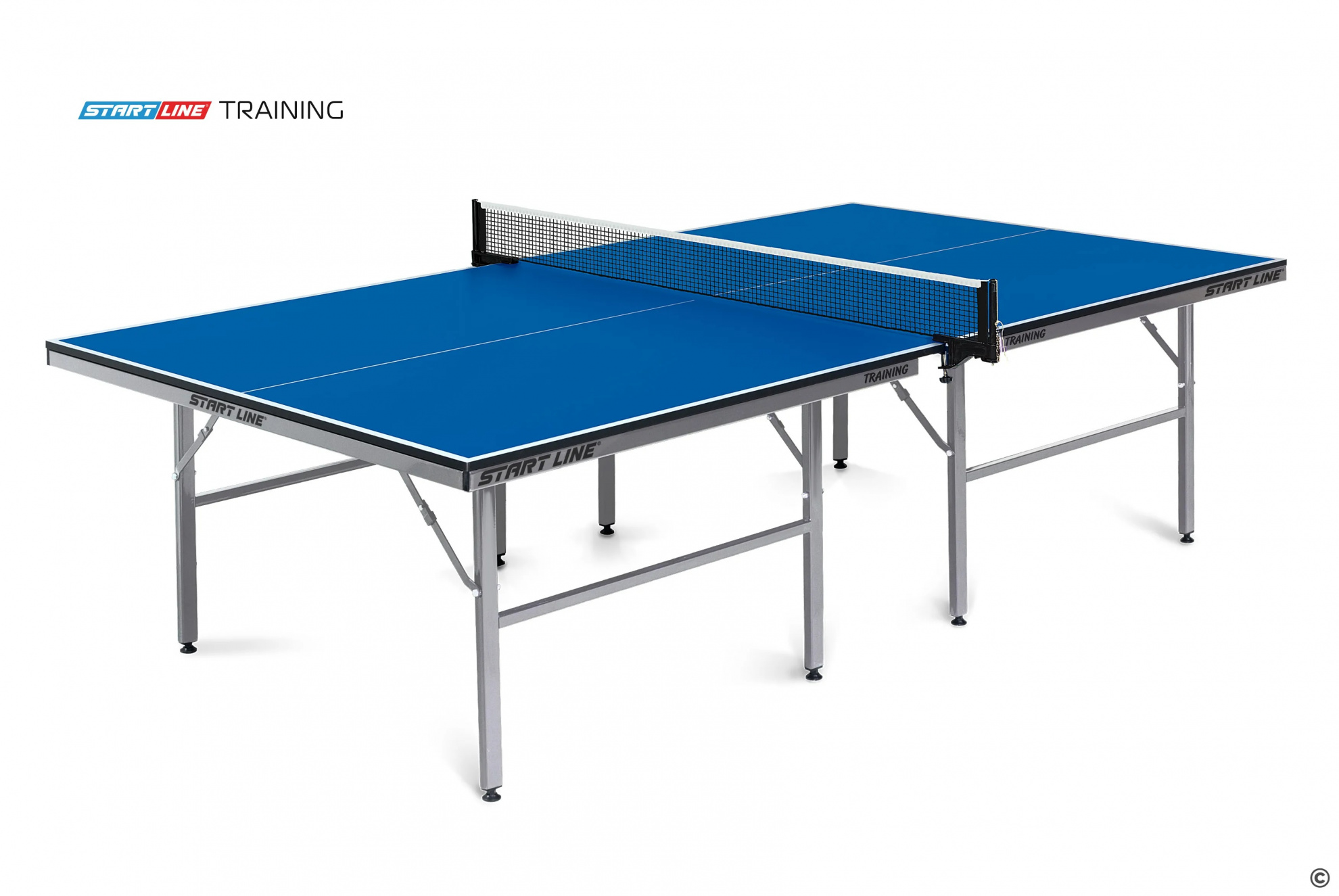 Start Line Training Синий из каталога теннисных столов для помещений в Перми по цене 29990 ₽
