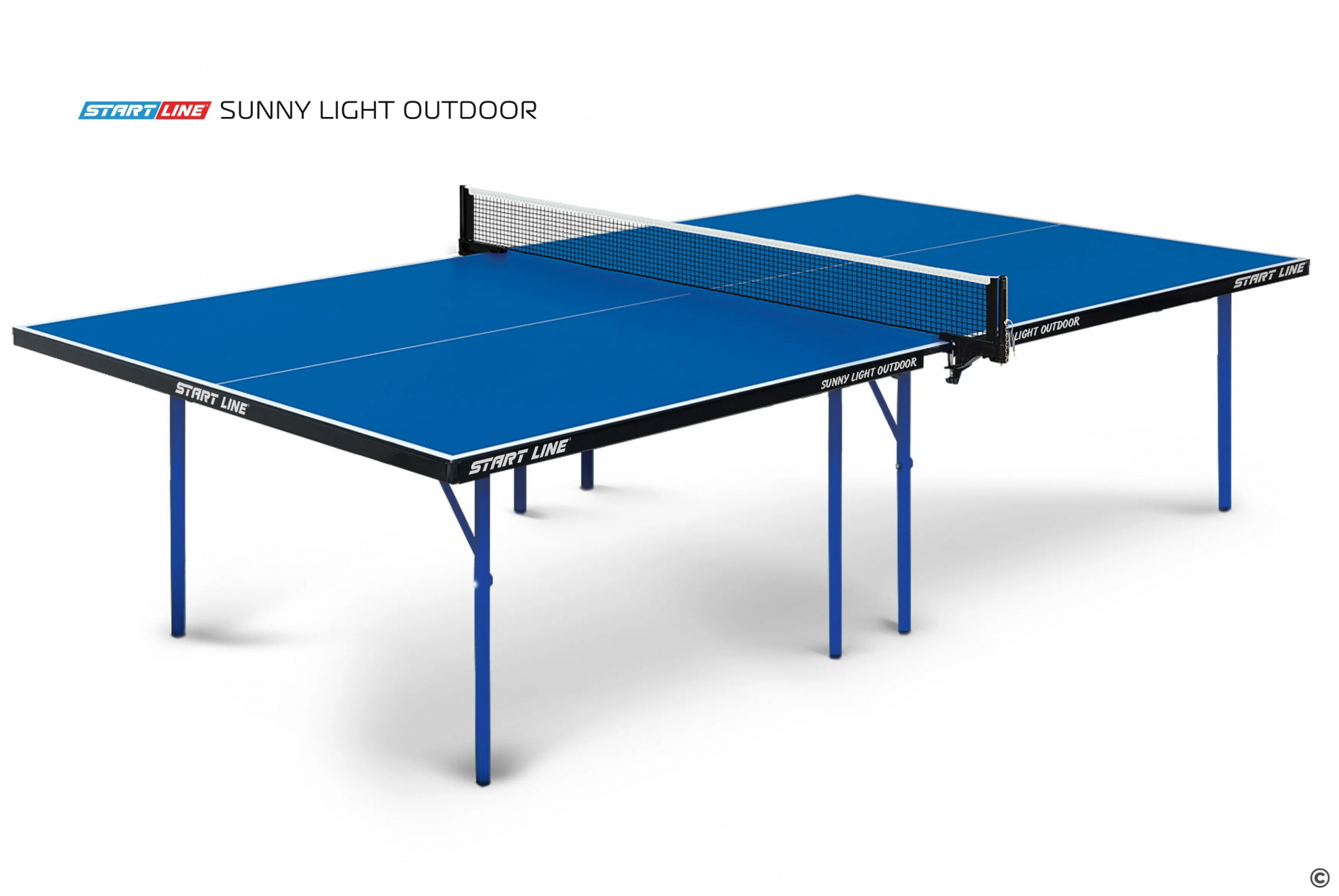 Sunny Light Outdoor Синий в Перми по цене 26590 ₽ в категории теннисные столы Start Line
