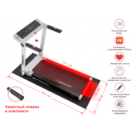 Рендер-10 для UnixFit Hi-tech F2 Arctic Ice