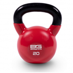 Bronze Gym в виниловой оболочке 20 кг из каталога гирь в Перми по цене 8790 ₽
