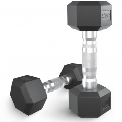 UnixFit гексагональная 2,5 кг из каталога обрезиненных гантелей в Перми по цене 1700 ₽