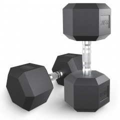 UnixFit гексагональная 22.5 кг из каталога обрезиненных гантелей в Перми по цене 8590 ₽
