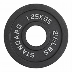 VictoryFit 1,25 кг чугунный окрашенный VF-SC510125 из каталога дисков для штанги с посадочным диаметром 50 мм. в Перми по цене 430 ₽