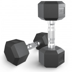UnixFit гексагональная 7.5 кг из каталога обрезиненных гантелей в Перми по цене 3230 ₽