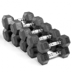 VictoryFit от 12,5-30 кг VF-SET340  8 пар из каталога гантельных рядов в Перми по цене 98860 ₽