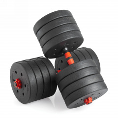 VictoryFit с грифом, 50 кг. (2х25 кг.) VF-DC500 из каталога разборных (наборных) гантелей в Перми по цене 4930 ₽