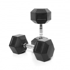 VictoryFit гексагональная VF-H250 (25 кг) 1 шт. из каталога обрезиненных гантелей в Перми по цене 8550 ₽