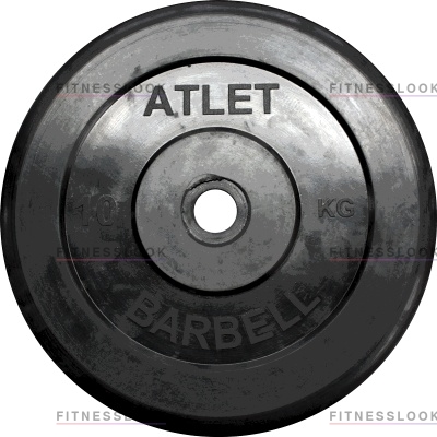 MB Barbell Atlet - 26 мм - 10 кг из каталога дисков (блинов) для штанг и гантелей в Перми по цене 3150 ₽