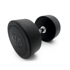 UnixFit PRO 27,5 кг DBRND27_5PBK из каталога обрезиненных гантелей в Перми по цене 10490 ₽