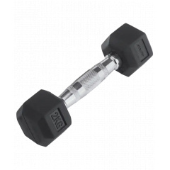 StarFit гексагональная 2 кг DB-301 из каталога обрезиненных гантелей в Перми по цене 1069 ₽