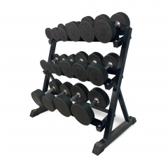 UnixFit DumRack Hexagon PRO (300 кг) из каталога стоек для гантелей в Перми по цене 24570 ₽
