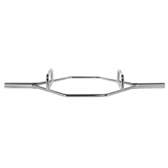 UnixFit PRO TrapBar 140 см / 50 мм Chrome из каталога грифов для штанги с параллельным хватом  в Перми по цене 22890 ₽