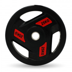 UnixFit PRO 25 кг, 51 мм DG25RUBPRD из каталога дисков для штанги с посадочным диаметром 50 мм. в Перми по цене 12890 ₽