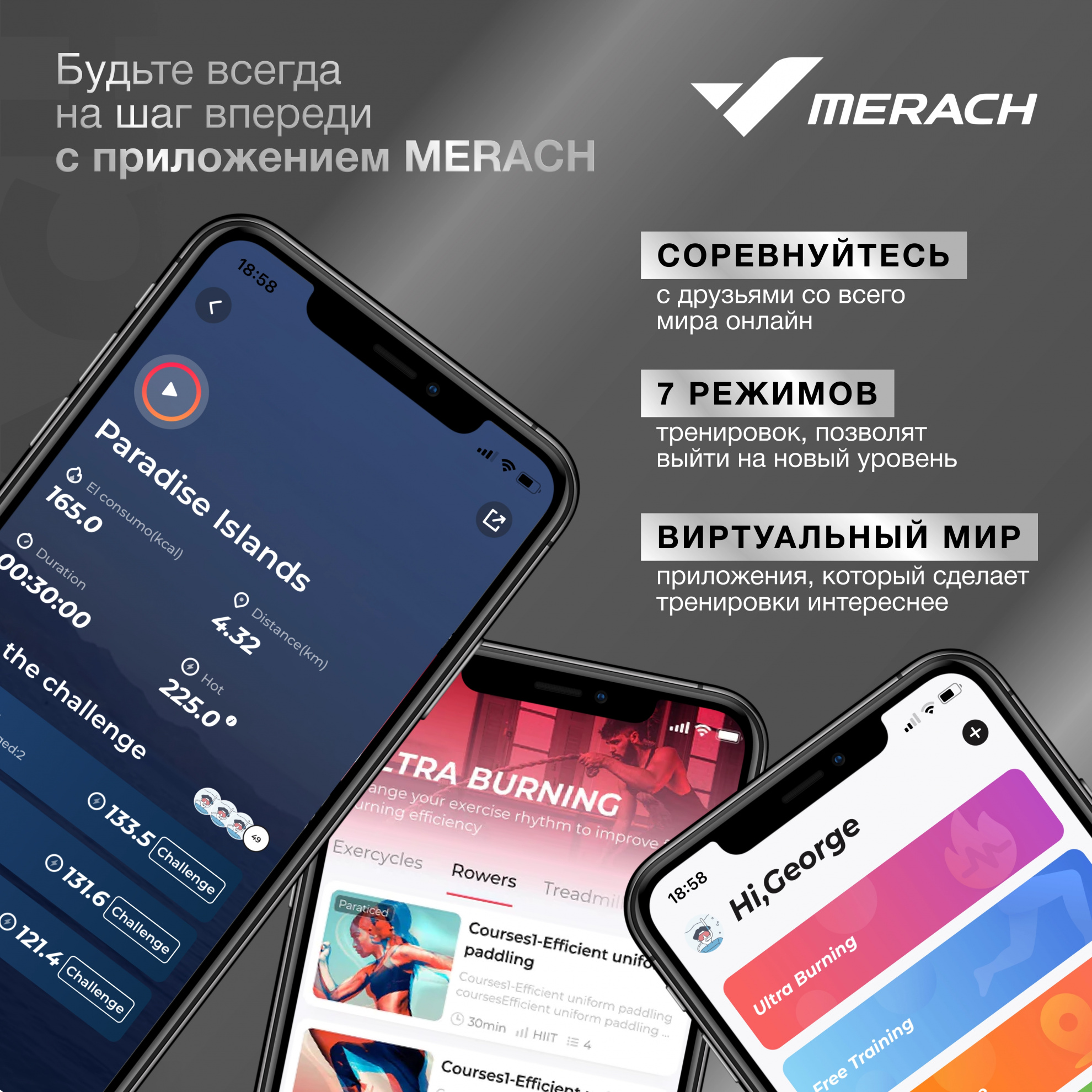 Спин-байк Merach MR-636