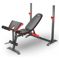 UnixFit BENCH 130DD из каталога скамей со стойкой в Перми по цене 25890 ₽