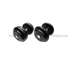 MB Barbell Tight Set  66 кг из каталога обрезиненных гантелей в Перми по цене 21660 ₽