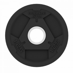 Bronze Gym 1,25 кг BGPLR012 из каталога дисков для штанги с посадочным диаметром 50 мм. в Перми по цене 430 ₽