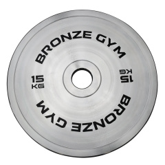 Bronze Gym 15 кг BGPLST150 из каталога дисков для штанги с посадочным диаметром 50 мм. в Перми по цене 14290 ₽