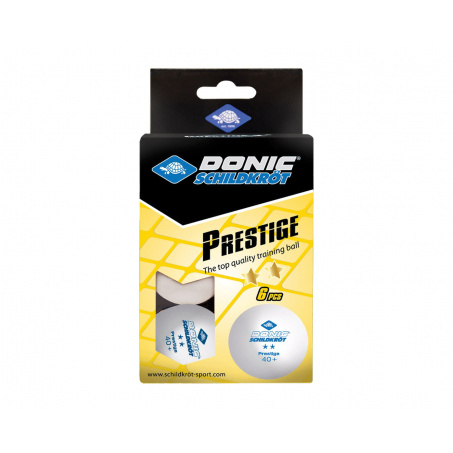 Рендер-0 для Donic PRESTIGE 2, 40+ 6 штук, белые