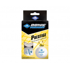 Donic PRESTIGE 2, 40+ 6 штук, белые из каталога мячей для настольного тенниса в Перми по цене 590 ₽