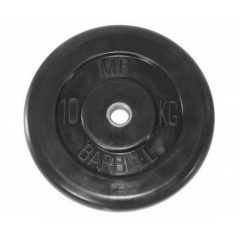 MB Barbell 10 кг металлическая втулка из каталога дисков для штанги с посадочным диаметром 30 мм.  в Перми по цене 4450 ₽