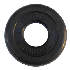 MB Barbell ATLET 1.25 кг из каталога дисков для штанги с посадочным диаметром 26 мм.  в Перми по цене 1020 ₽