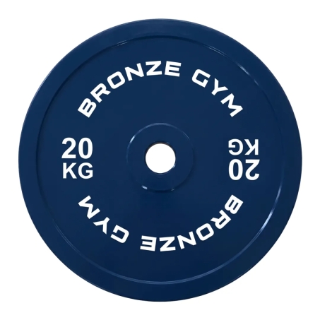 Рендер-1 для Bronze Gym для пауэрлифтинга синий 20 кг BGPLCL200