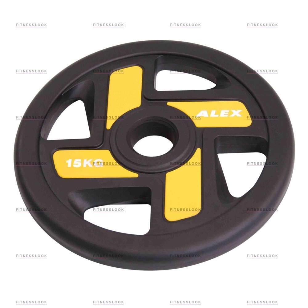 Alex полиуретановый 50 мм - 10 кг в Перми по цене 7107 ₽ в категории диски (блины) для штанг и гантелей Aerofit
